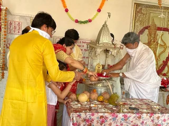 Morning aarti